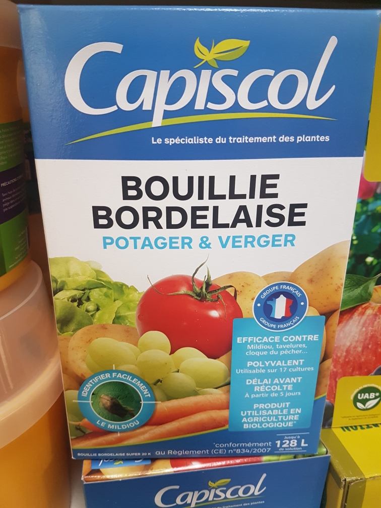 Bouillie bordelaise incolore 1,1kg Agriculture biologique, vente au  meilleur prix